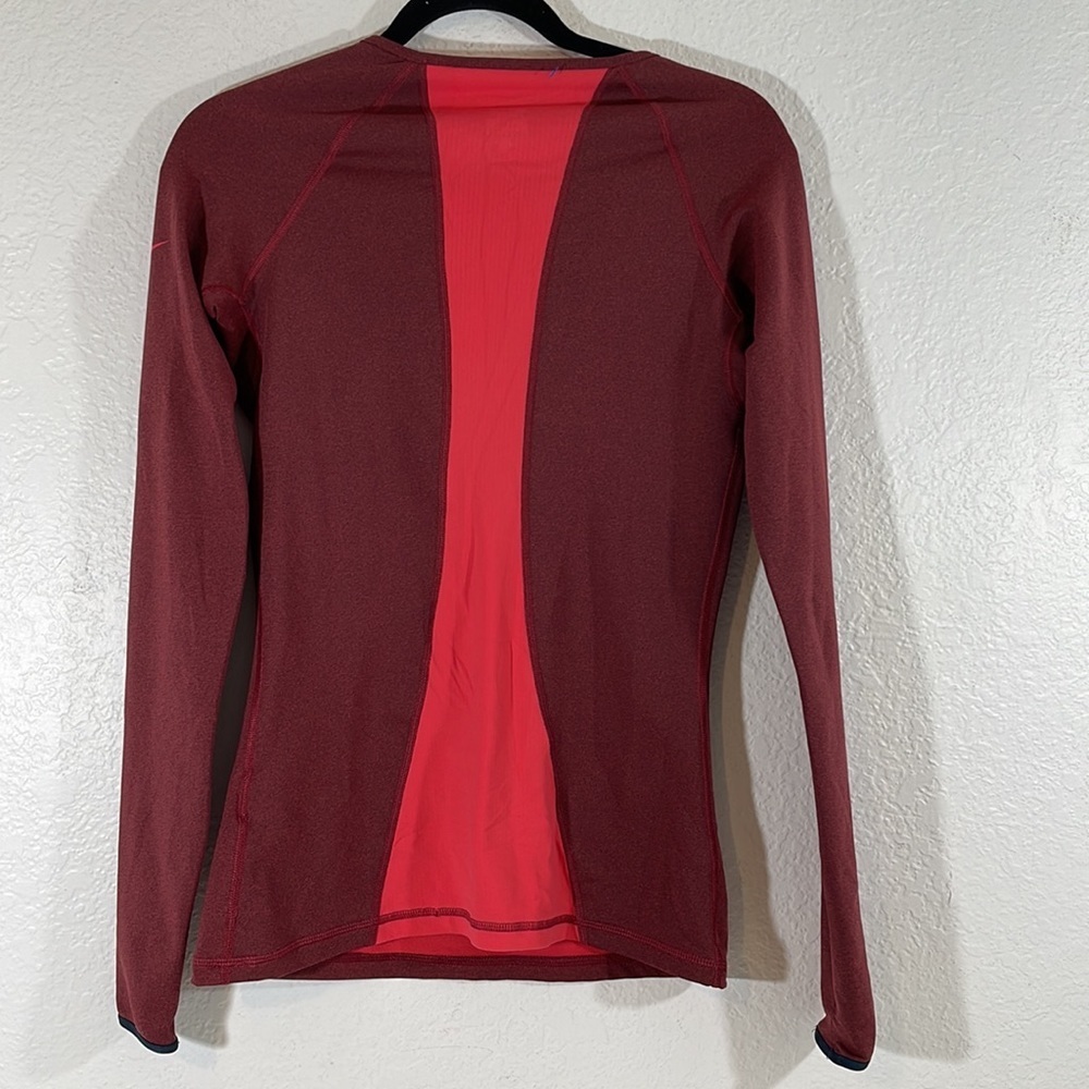 NIKE PRO HYPERWARM DRI-FIT 2 Tone Pullover Size Medium - Picture 4 of 9